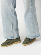 Sneakers Tb.490 Rife Dusty Olive Uit Leder Alohas women 10047102-vue-porte